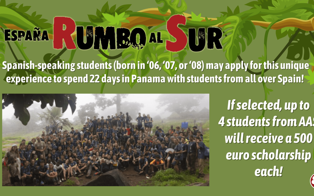 Rumbo Al Sur Adventure – Scholarship Opportunity for G10-G12