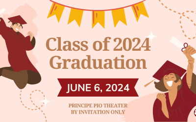 June 6 – Class of 2024 Graduation Ceremony