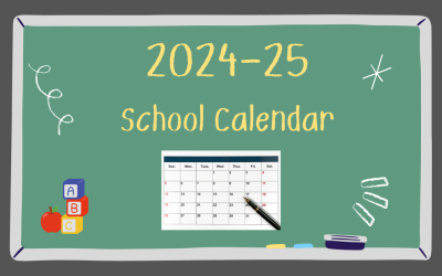 2024-2025 School Calendar