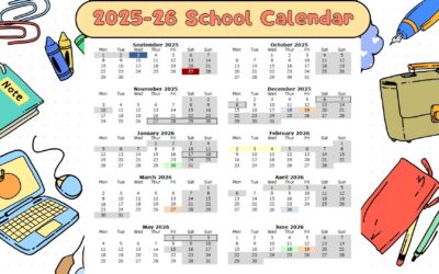 School Calendar 2025-26